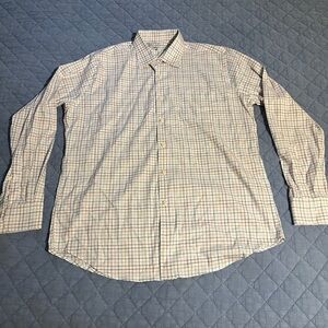 Peter Millar Men's Multicolor Checkered‎ Shirt